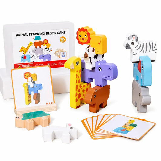 Nelokid Wooden Stacking Block