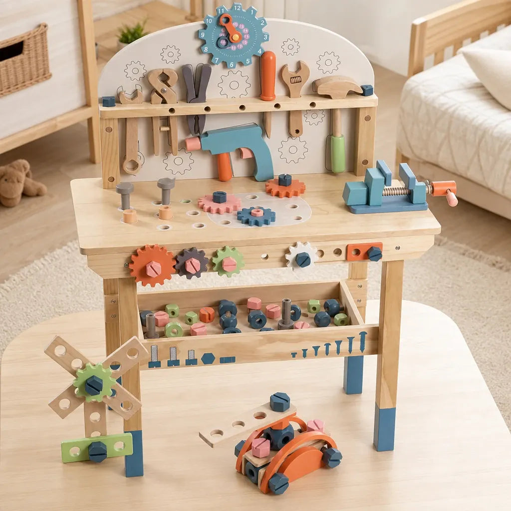 Nelokid Kids Tool Bench Set