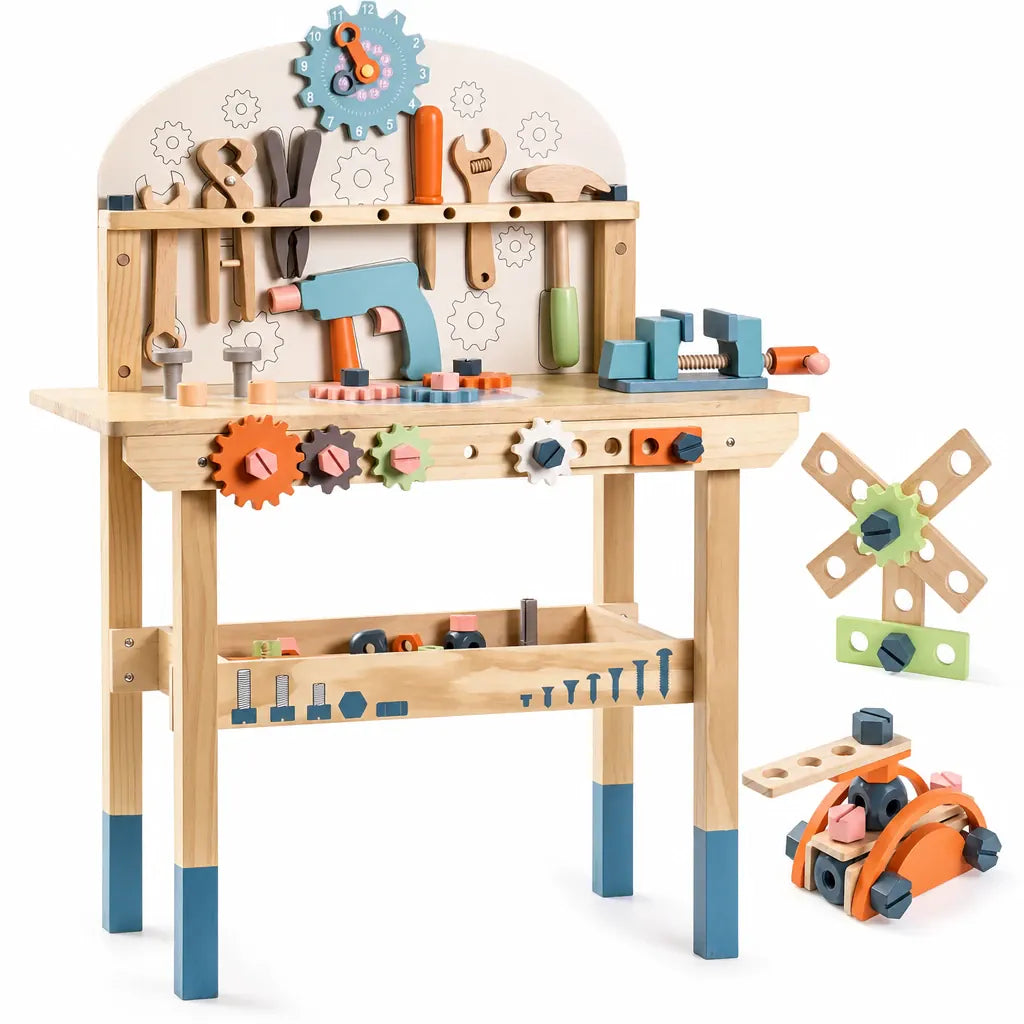 Nelokid Kids Tool Bench Set
