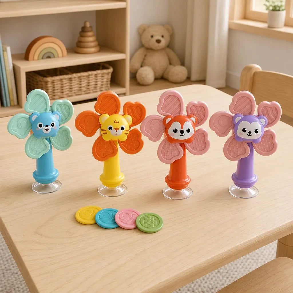 Nelokid Suction Cup Spinner Toys