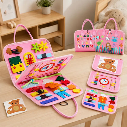 Nelokid Busy Board for Toddlers