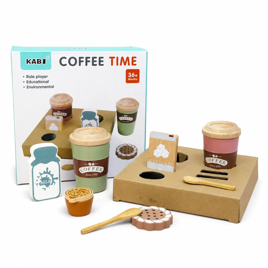 Nelokid Toy Kitchen Coffee Maker
