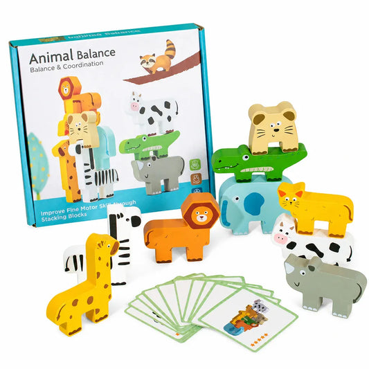 Nelokid Wooden Shape Stacking Toy
