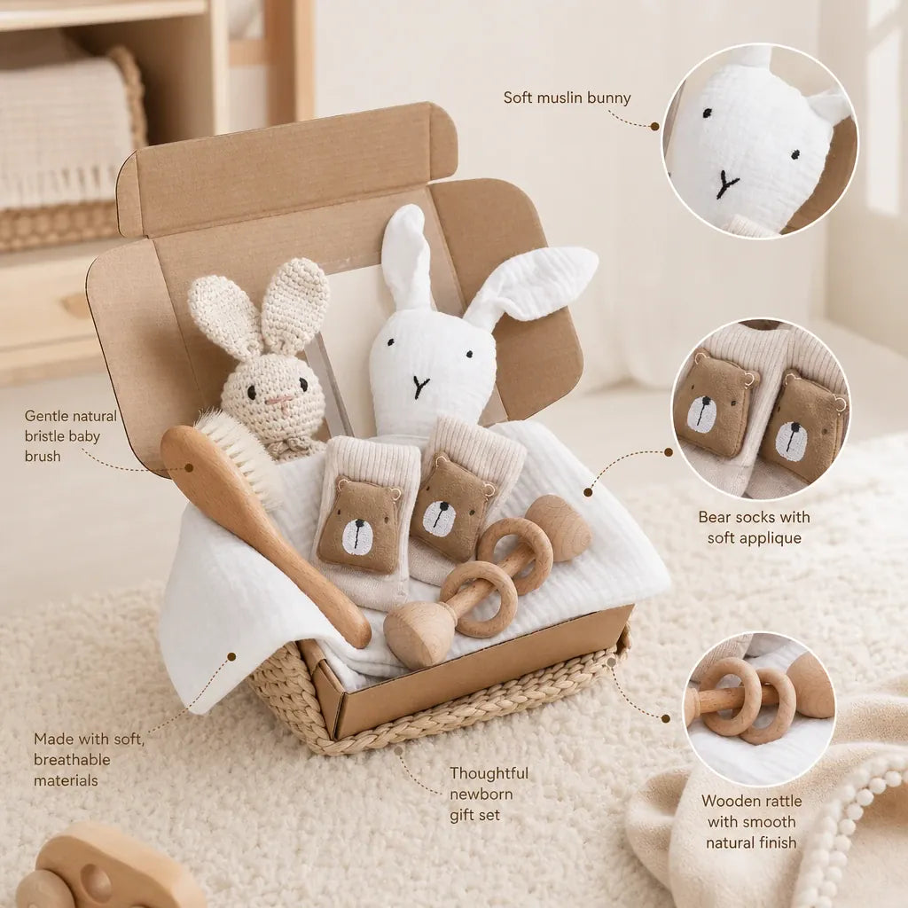 Nelokid Newborn Bath Gift Set