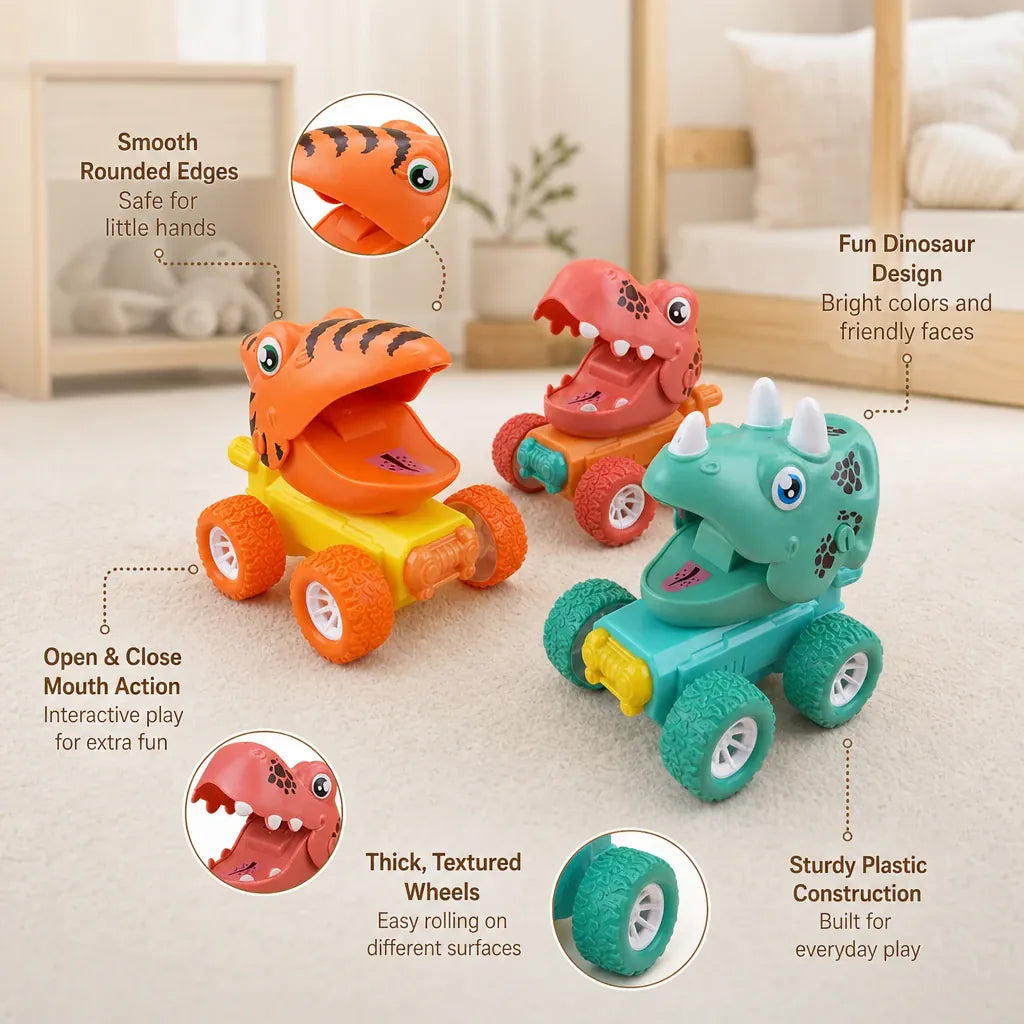 Nelokid Moving Dinosaur Toy