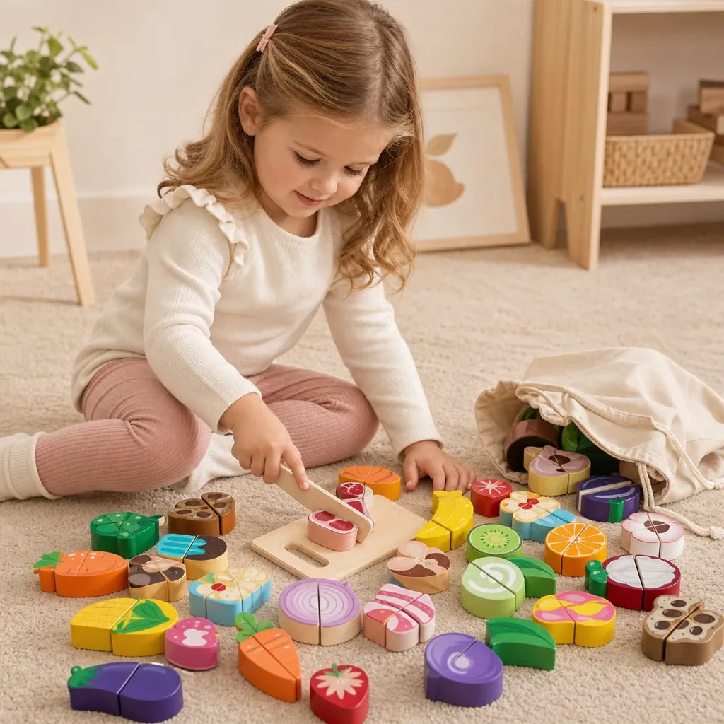 Nelokid Fruit Cutting Toy
