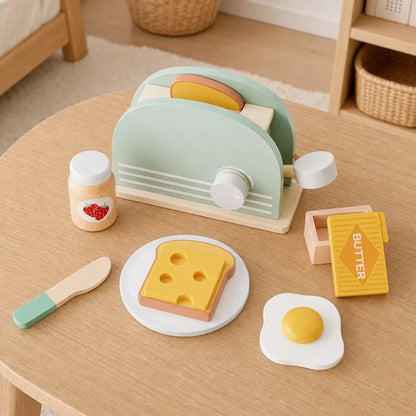Nelokid Toy Kitchen Toaster