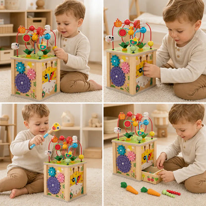 Nelokid Montessori Learning Cube