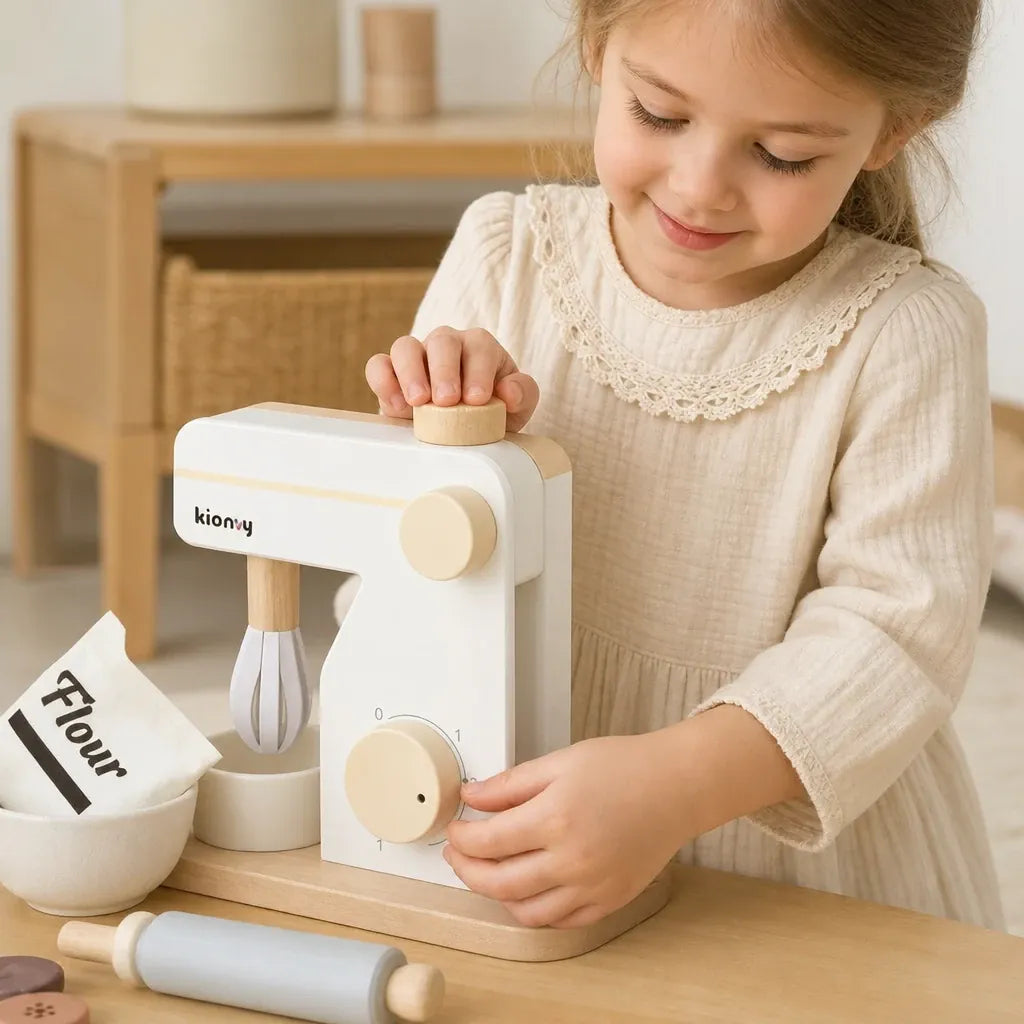 Nelokid Toy Kitchen Equipment