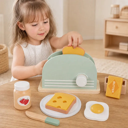 Nelokid Toy Kitchen Toaster