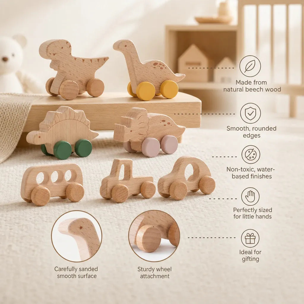 Nelokid Animal Teether Toy