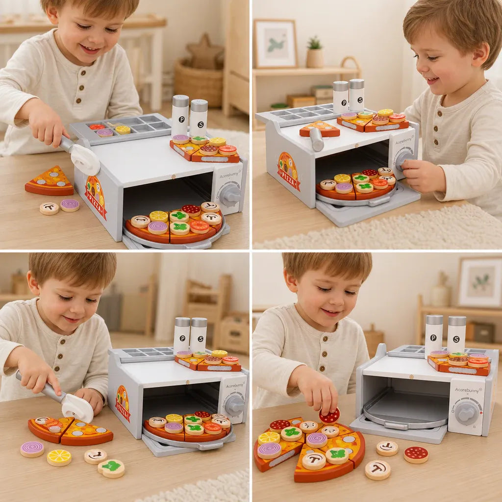 Nelokid Pizza Kitchen Toy