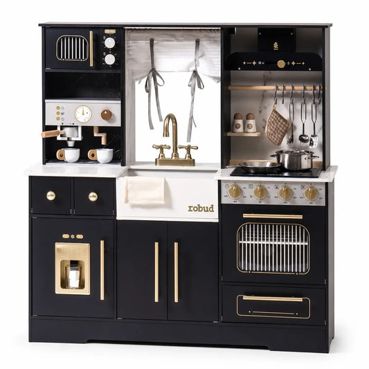 Nelokid Toy Kitchen With Working Sink