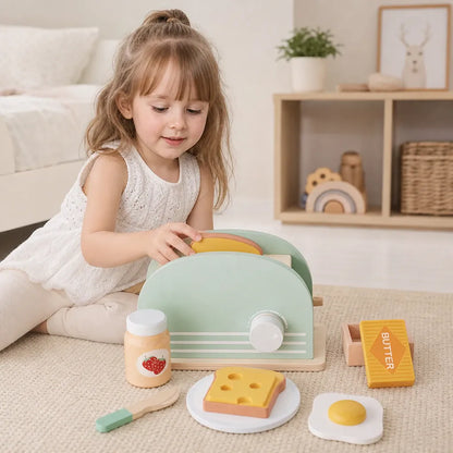 Nelokid Toy Kitchen Toaster