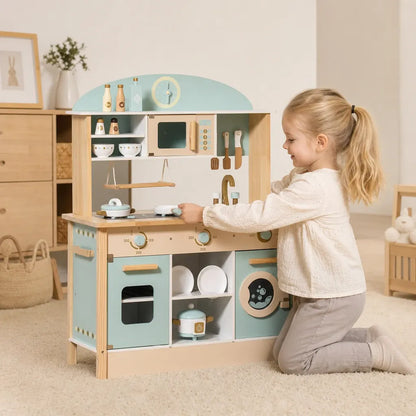 Nelokid Play Kitchen for Kids