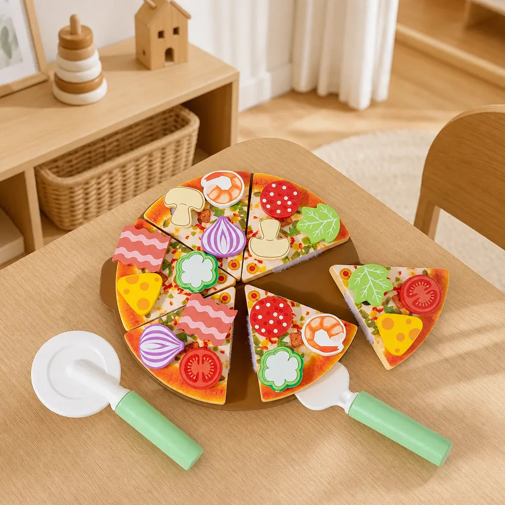 Nelokid Toy Pizza Kitchen