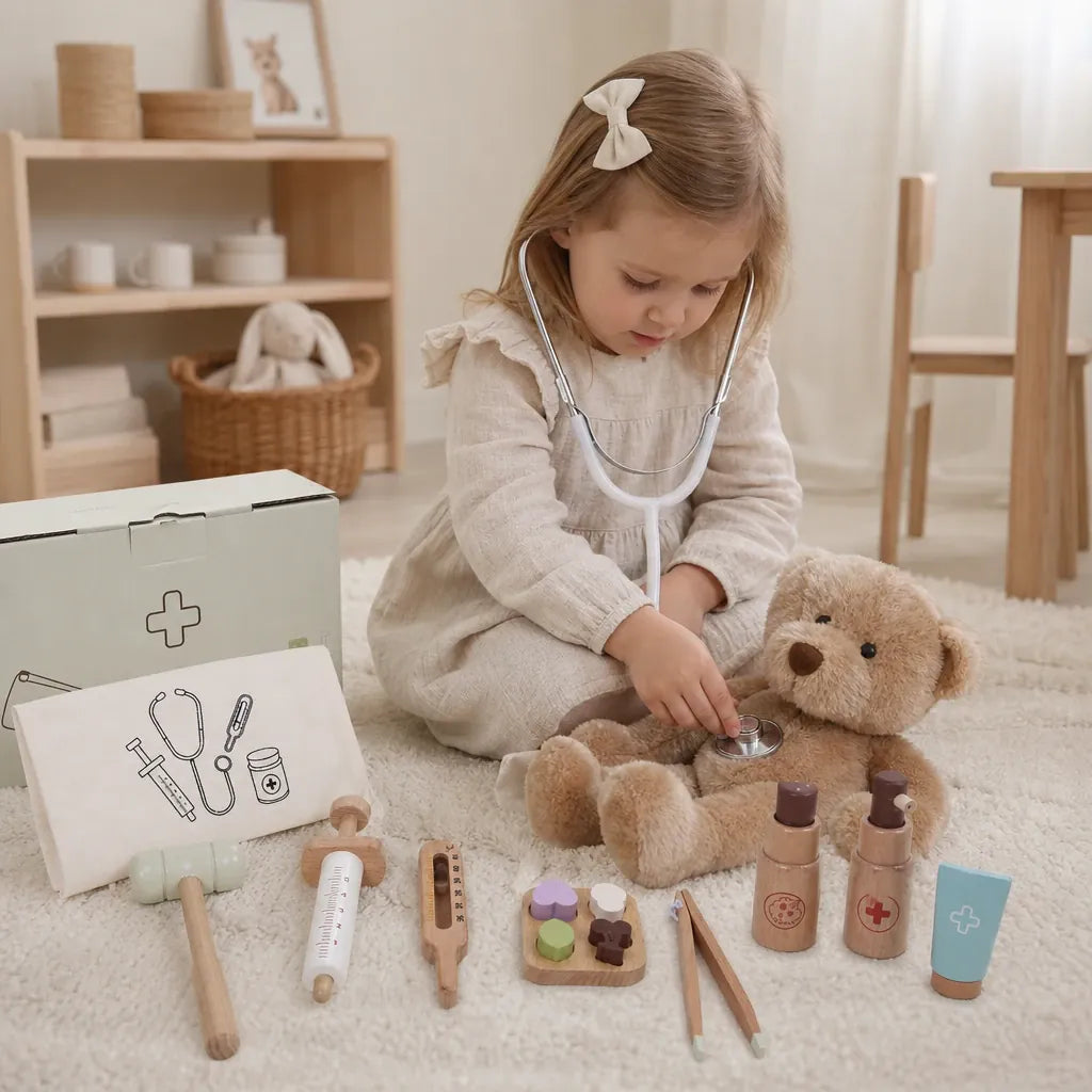 Nelokid Wooden Doctors Set