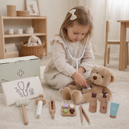 Nelokid Wooden Doctors Set