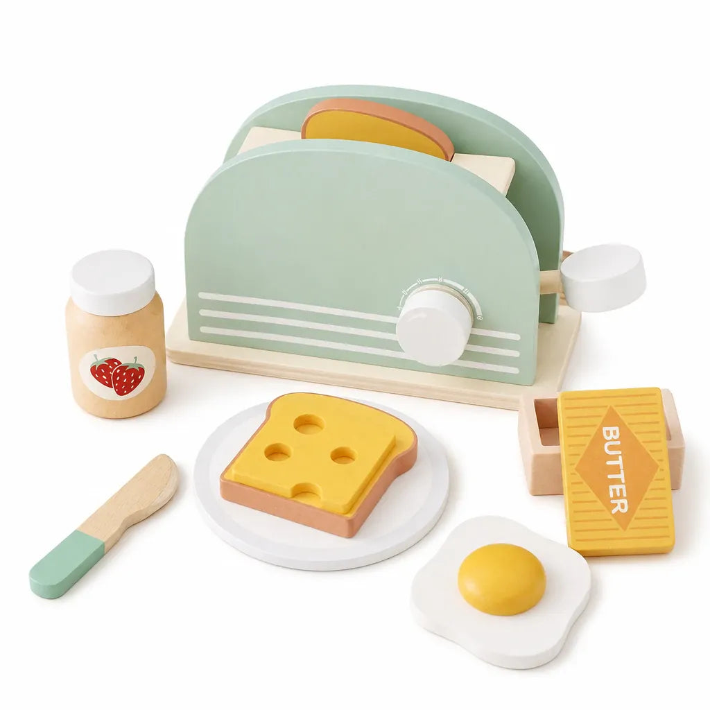 Nelokid Toy Kitchen Toaster