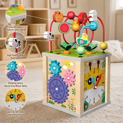 Nelokid Montessori Learning Cube