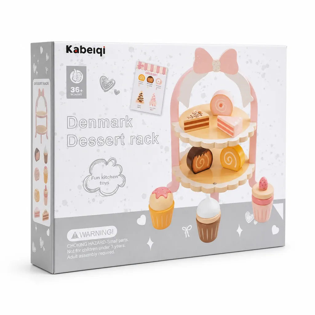 Nelokid Wooden Tea Party Set