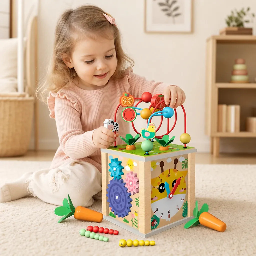 Nelokid Montessori Learning Cube