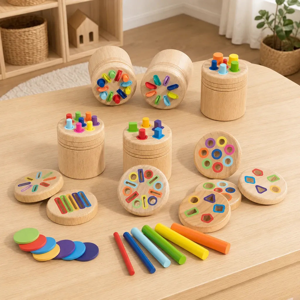 Nelokid Wooden Shape Sorter