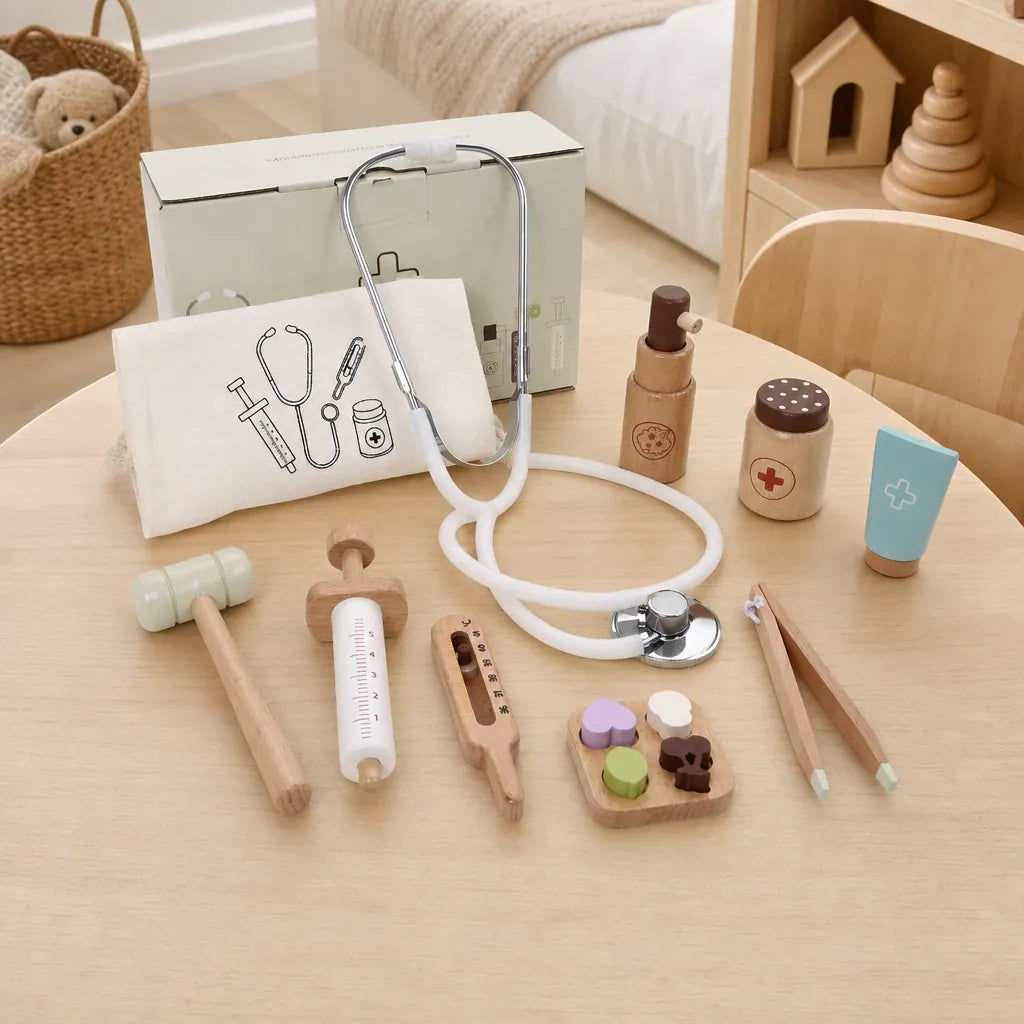 Nelokid Wooden Doctors Set