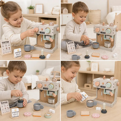 Nelokid Toy Kitchen Appliance Set