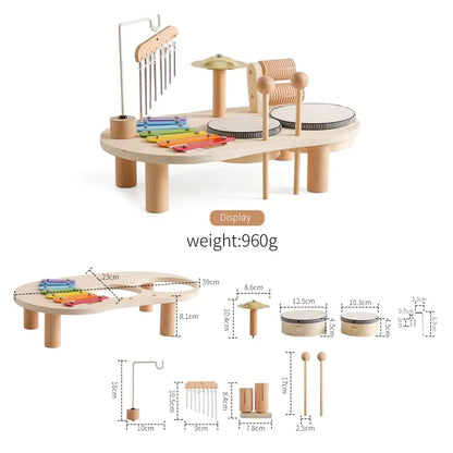Nelokid Wood Toy Coffee Maker