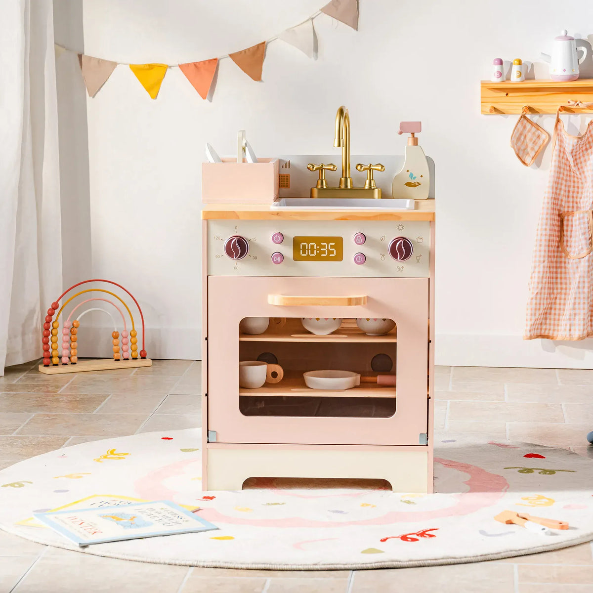 Nelokid Corner Toy Kitchen