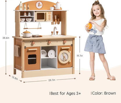 Nelokid Toy Kitchen With Washing Machine
