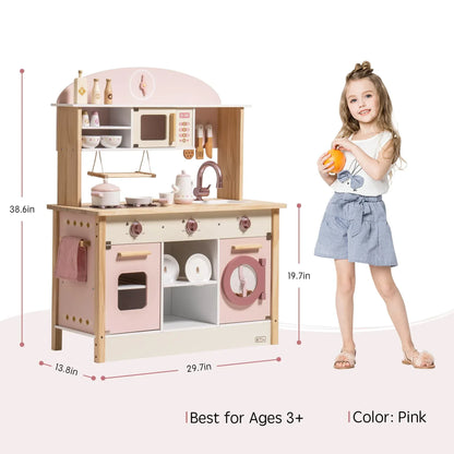 Nelokid Play Kitchen for Kids
