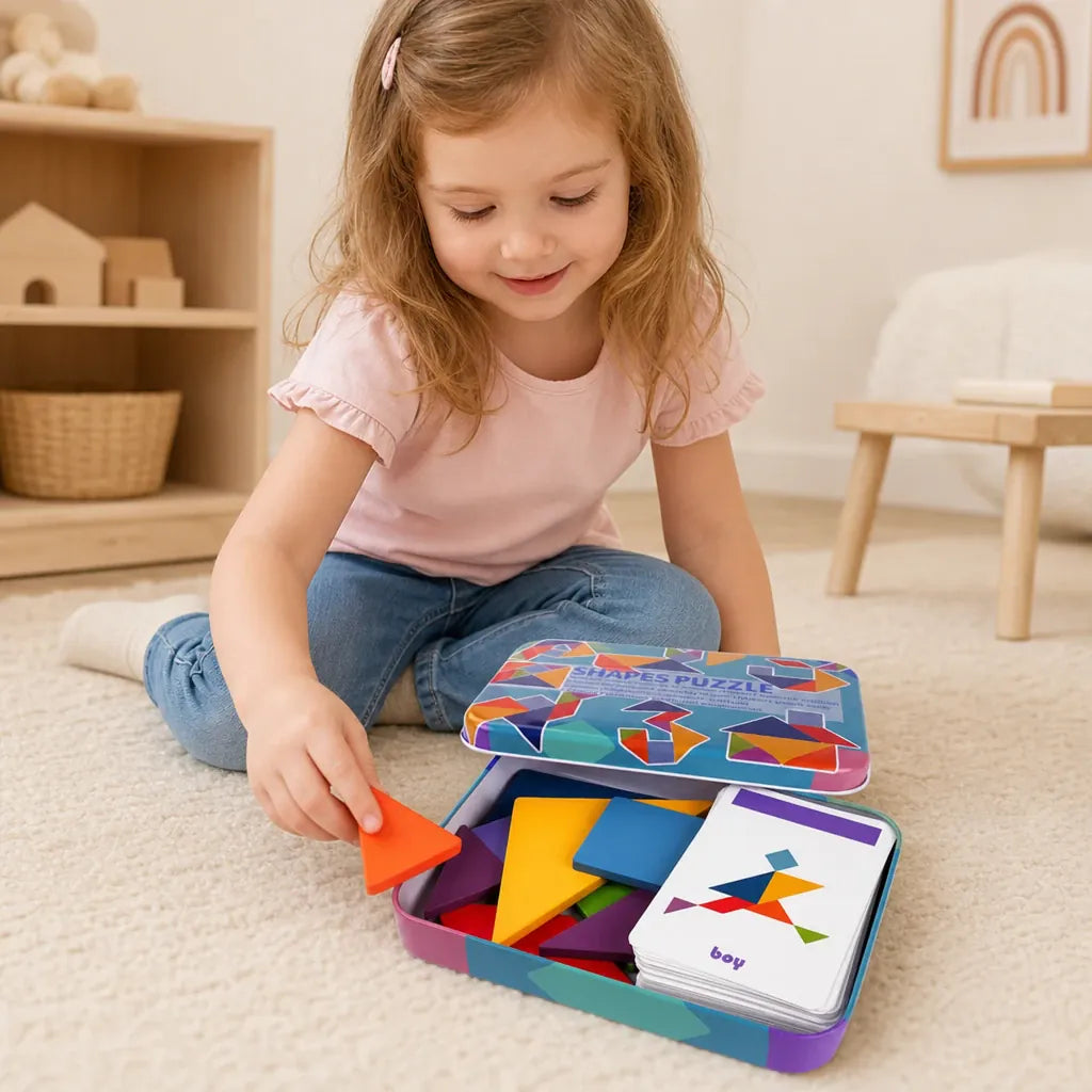Nelokid Wooden Shape Puzzle