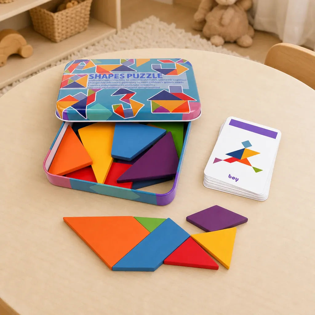 Nelokid Wooden Shape Puzzle