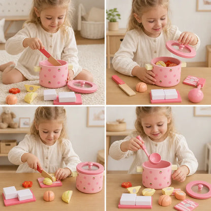 Nelokid Kitchen Play Toy Set