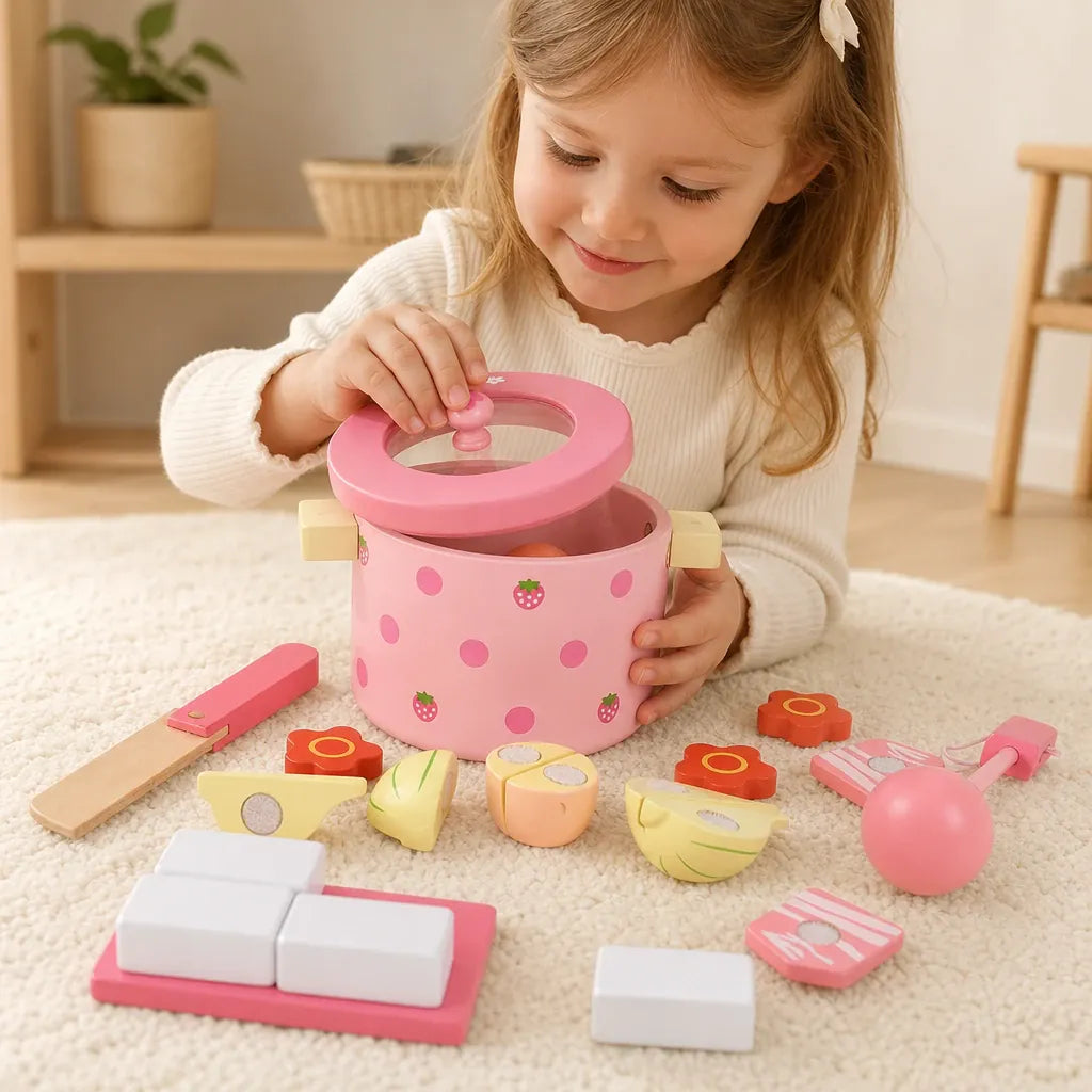 Nelokid Kitchen Play Toy Set