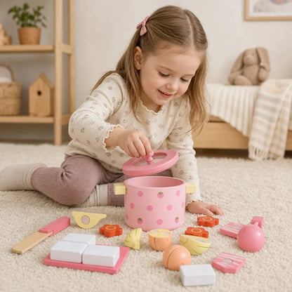 Nelokid Kitchen Play Toy Set