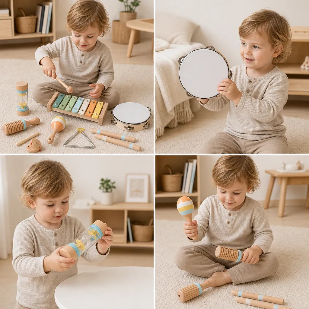 Nelokid Wooden Percussion Instruments