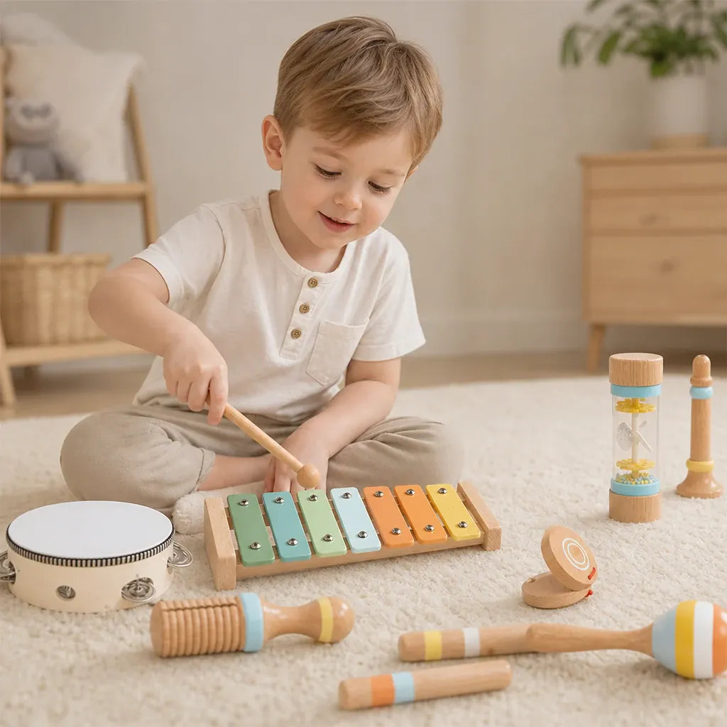 Nelokid Wooden Percussion Instruments