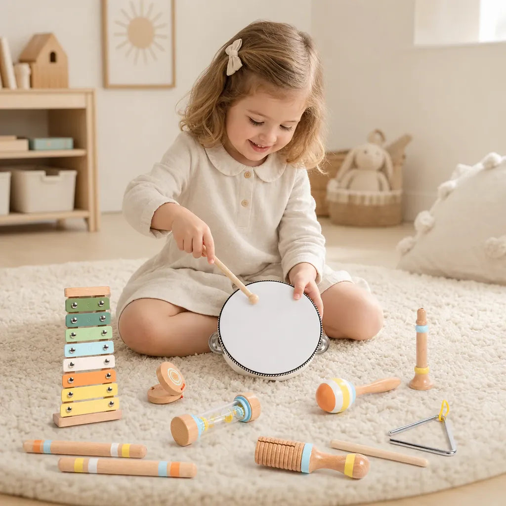 Nelokid Wooden Percussion Instruments