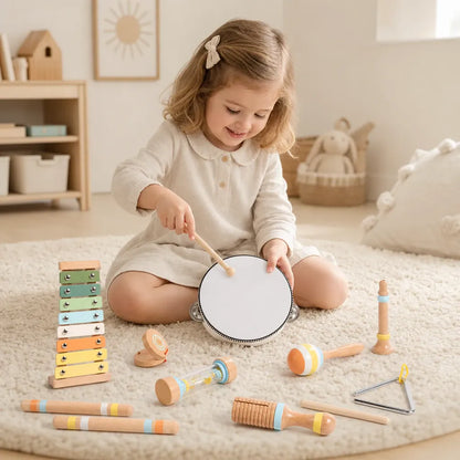 Nelokid Wooden Percussion Instruments
