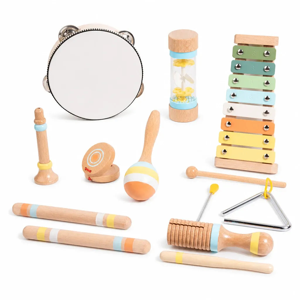 Nelokid Wooden Percussion Instruments