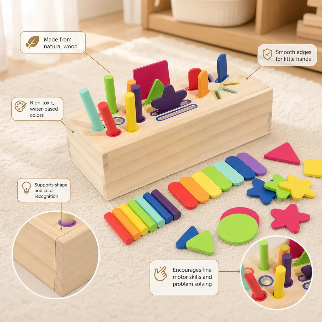 Nelokid Shape Sorting Toys