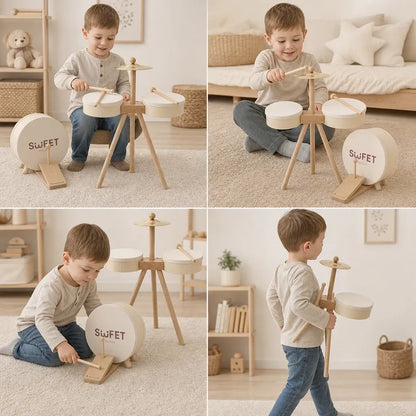 Nelokid Kids Drum Set