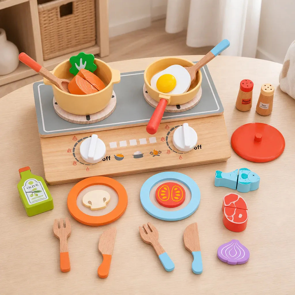 Nelokid Kitchen Cutting Toys