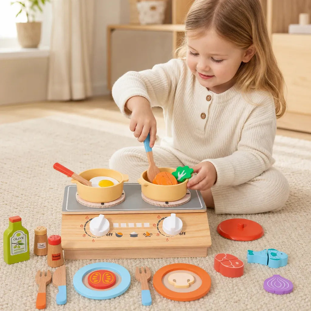 Nelokid Kitchen Cutting Toys