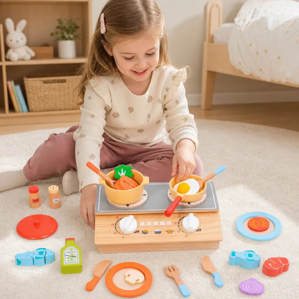 Nelokid Kitchen Cutting Toys