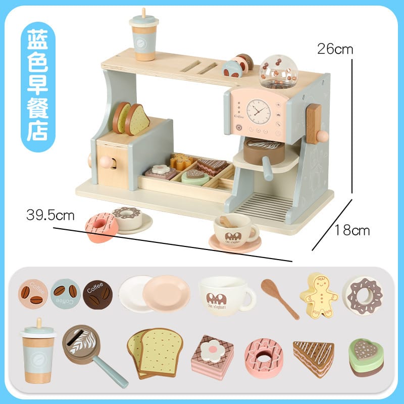 Nelokid Toy Kitchen Cafe