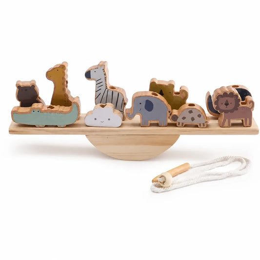 Nelokid Wooden Balance Board Game